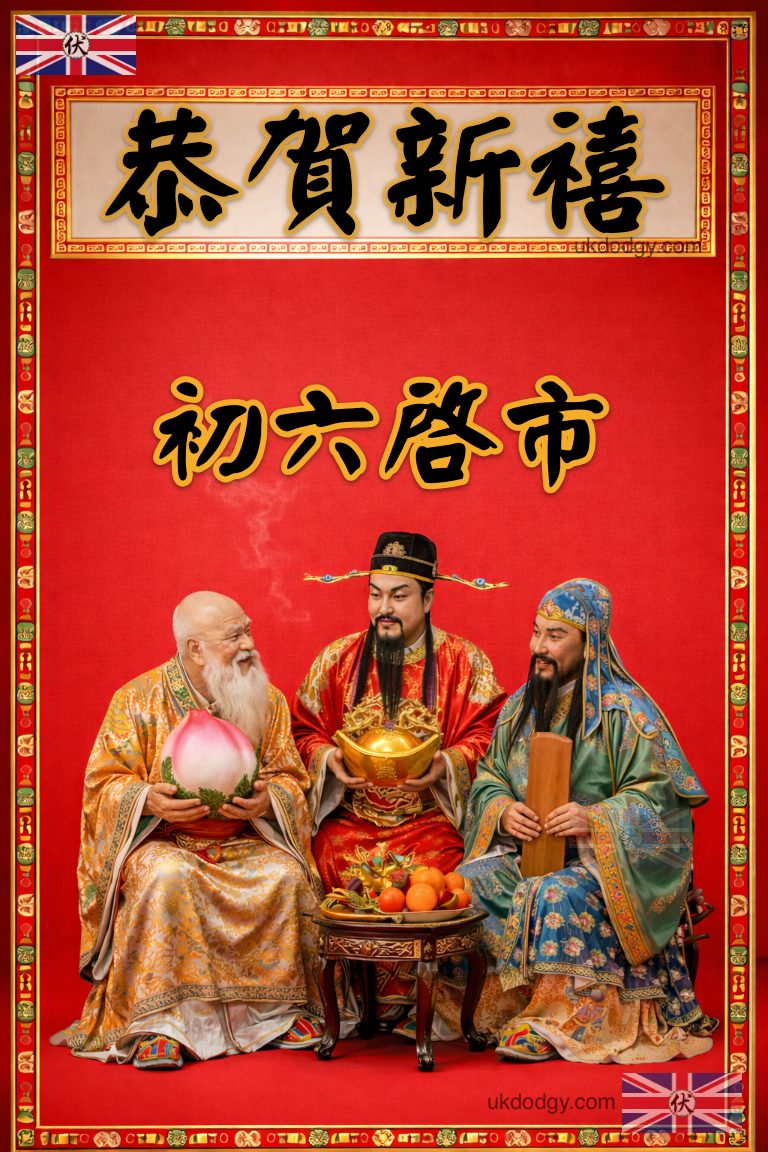 初六啟市｜開市揮春