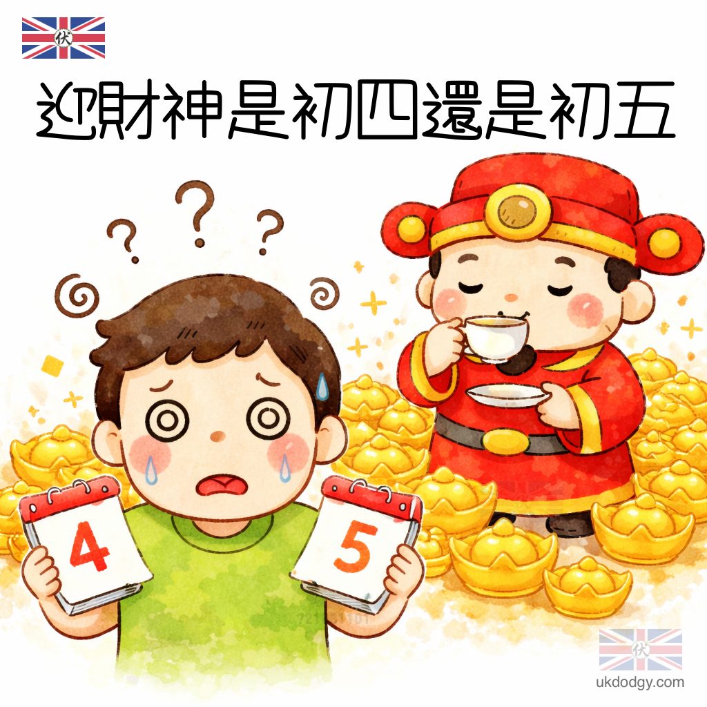 迎財神是初四還是初五