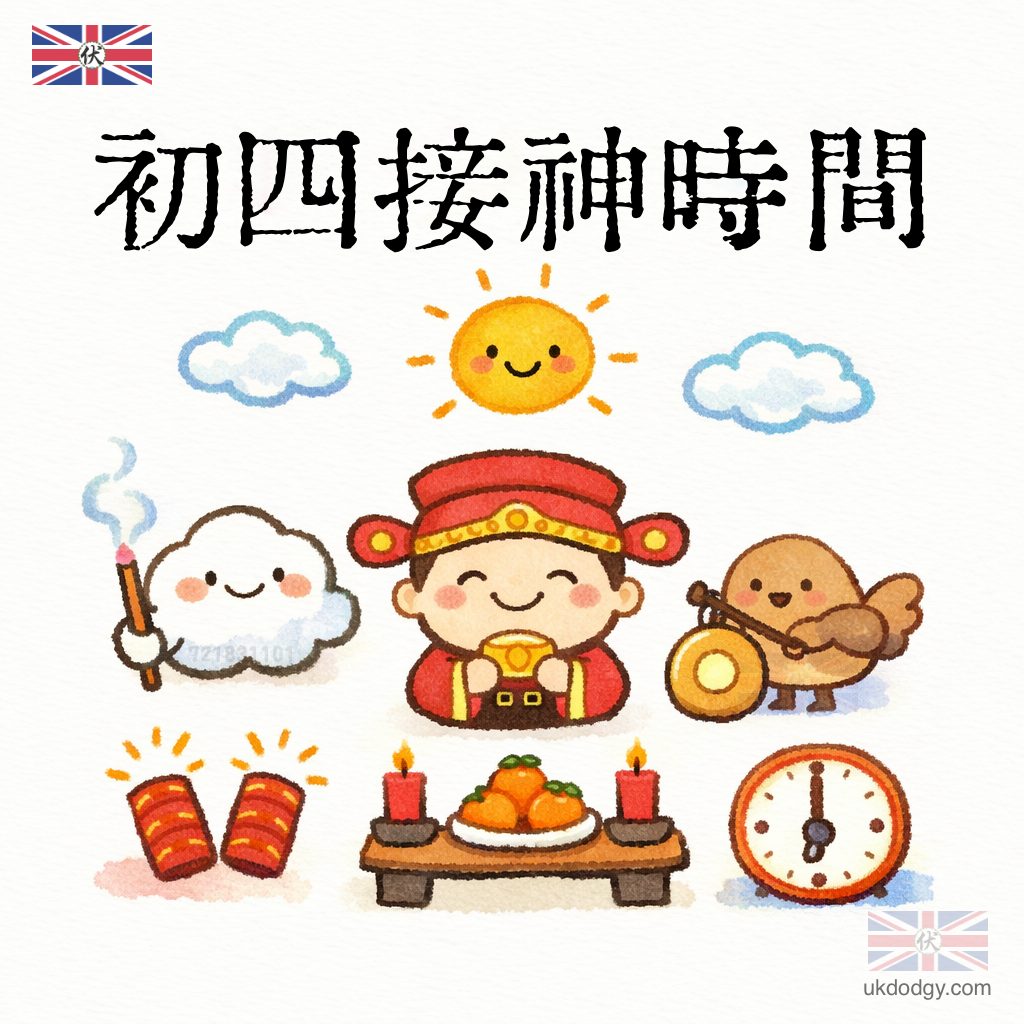 初四接神時間