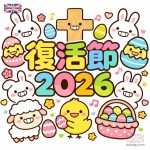 復活節2026q版卡通圖