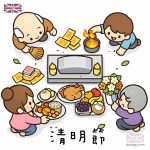 清明節卡通圖