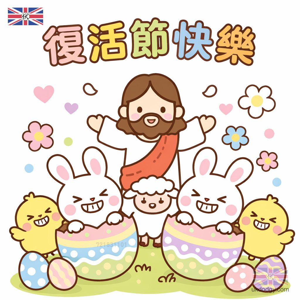 復活節快樂圖