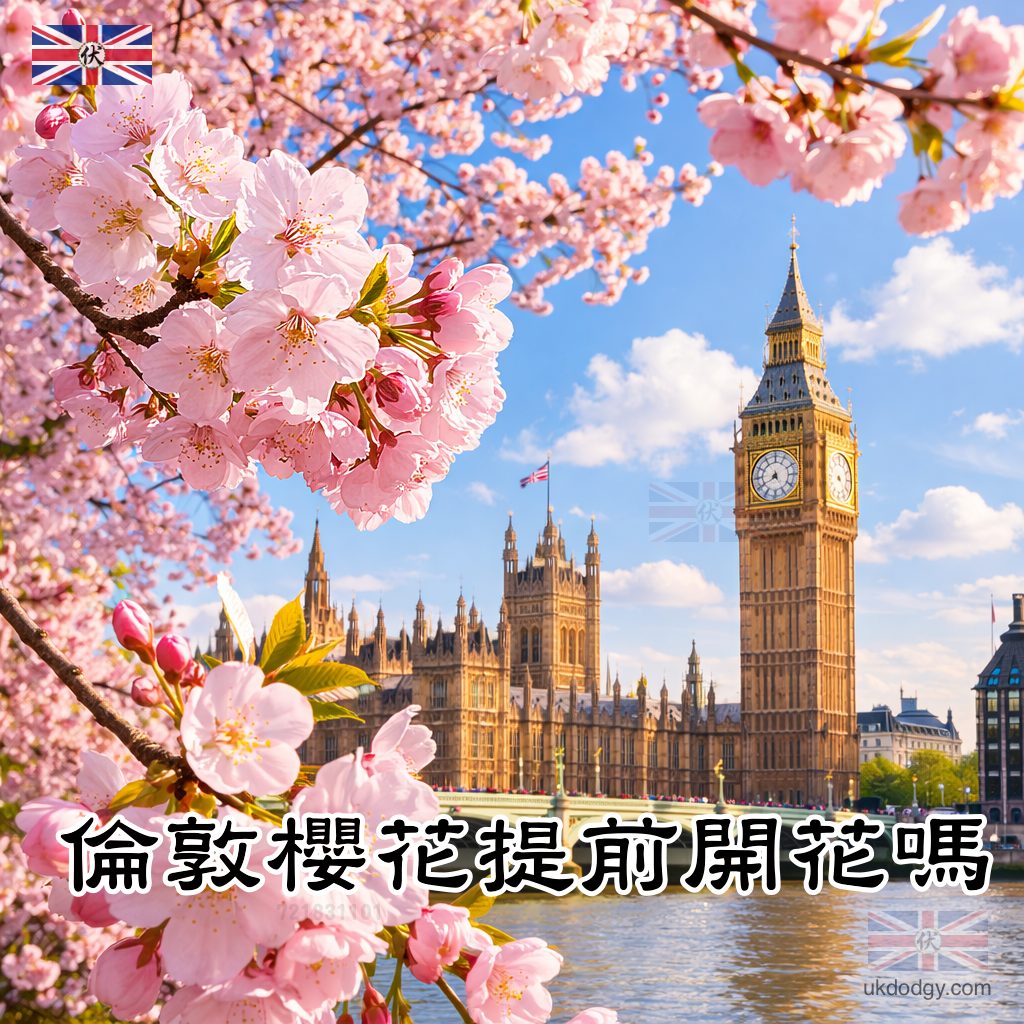 Is Cherry Blossom Early in London 2026｜倫敦櫻花提前開花嗎