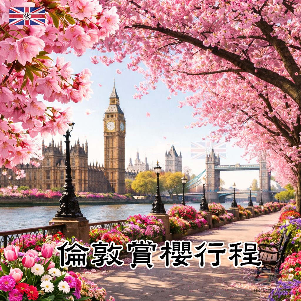 London Cherry Blossom Itinerary｜倫敦賞櫻行程