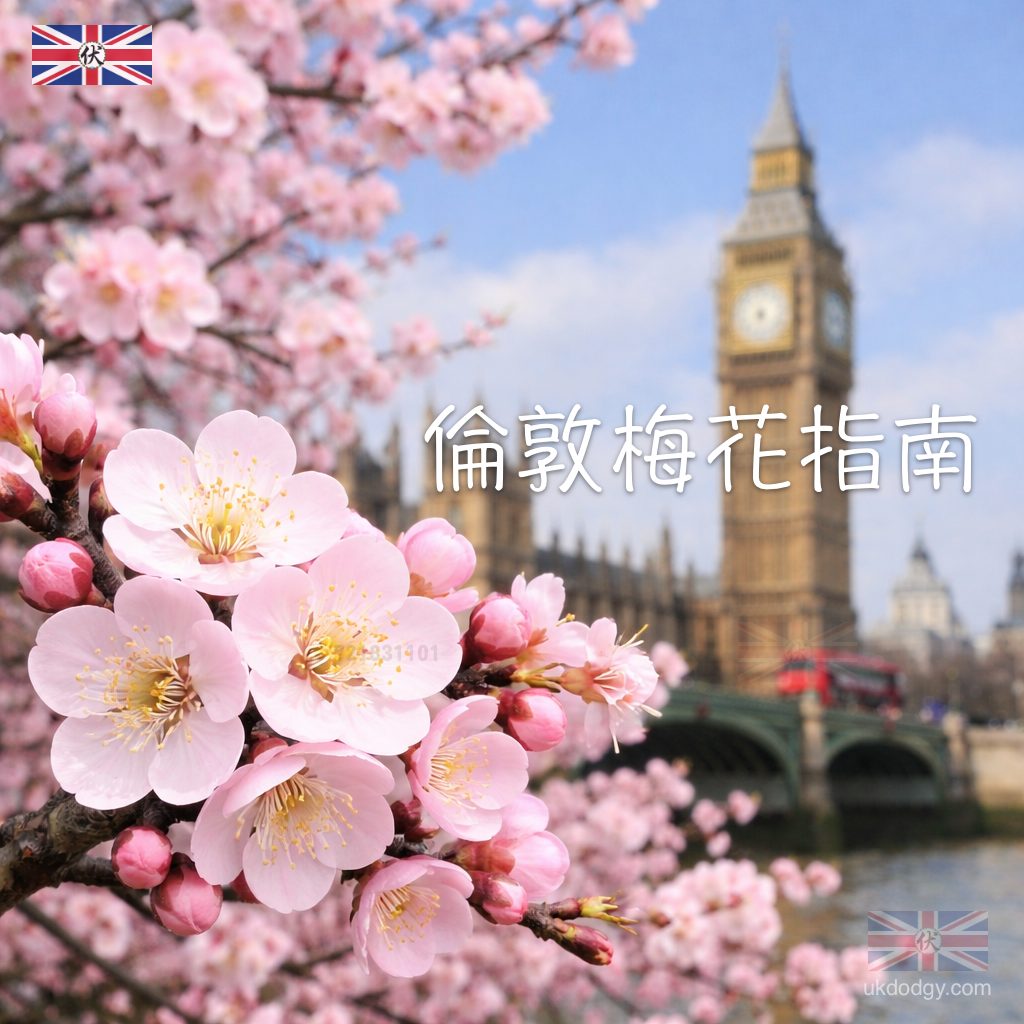 Plum Blossom in London|倫敦梅花幾月開?早春賞花指南