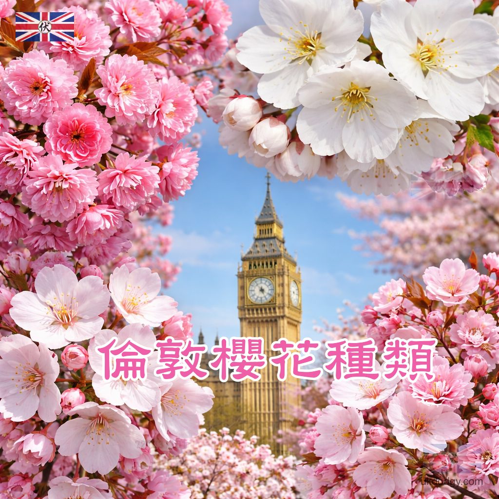 Types of Cherry Blossom in London｜倫敦櫻花種類完整指南