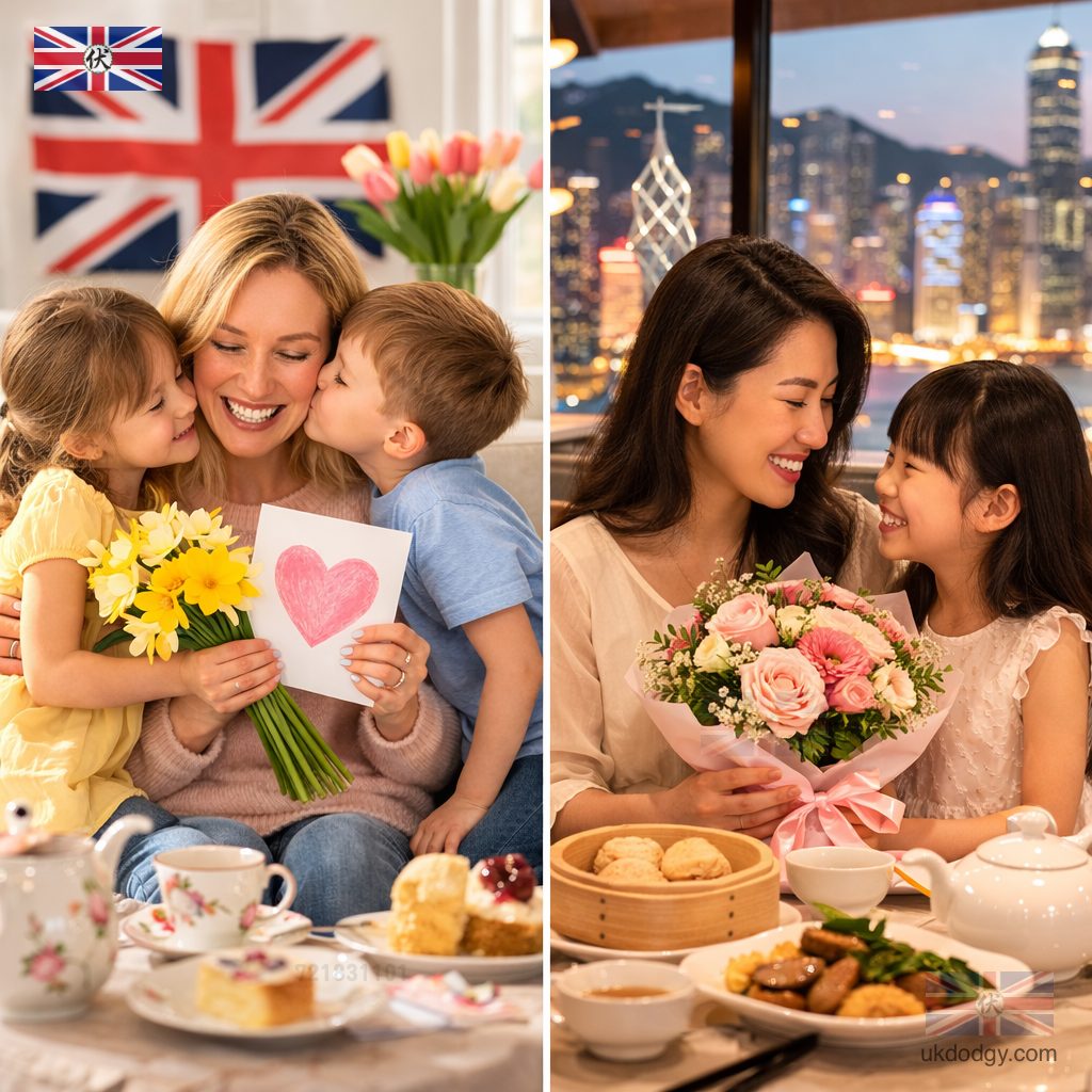 英國母親節 vs 香港母親節