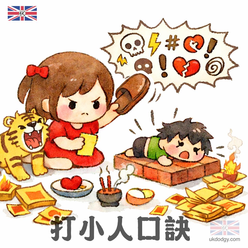 打小人完整版廣東話口訣