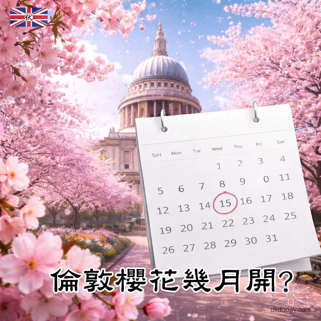 When Is Cherry Blossom in London｜倫敦櫻花幾月開