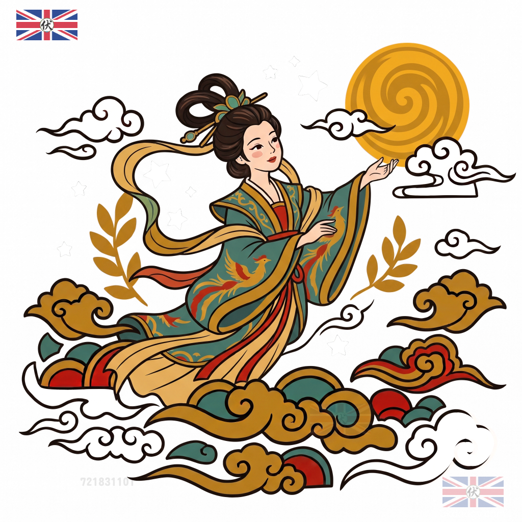 嫦娥 插圖免費下載｜去背 PNG 圖片與 SVG 向量圖