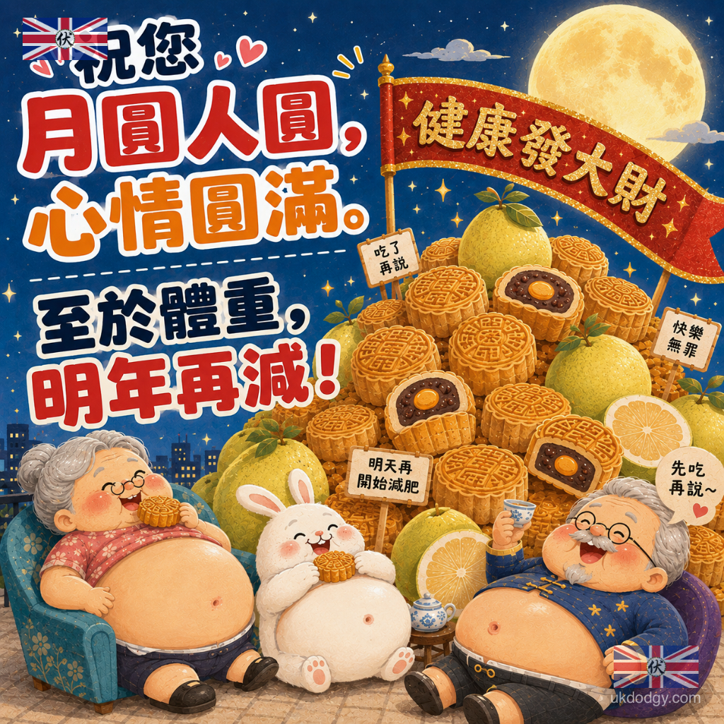 中秋節長輩圖搞笑