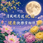 中秋節快樂長輩圖2026