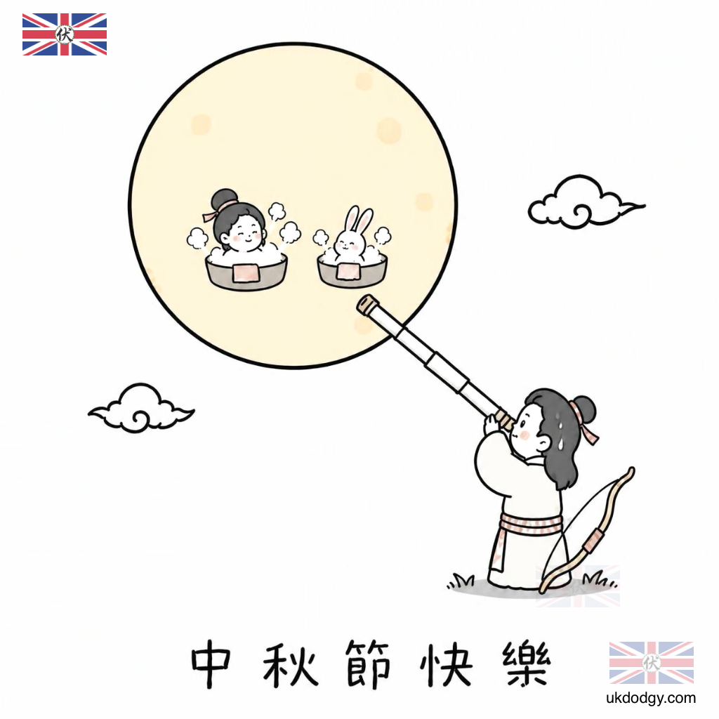 后羿望月q版
