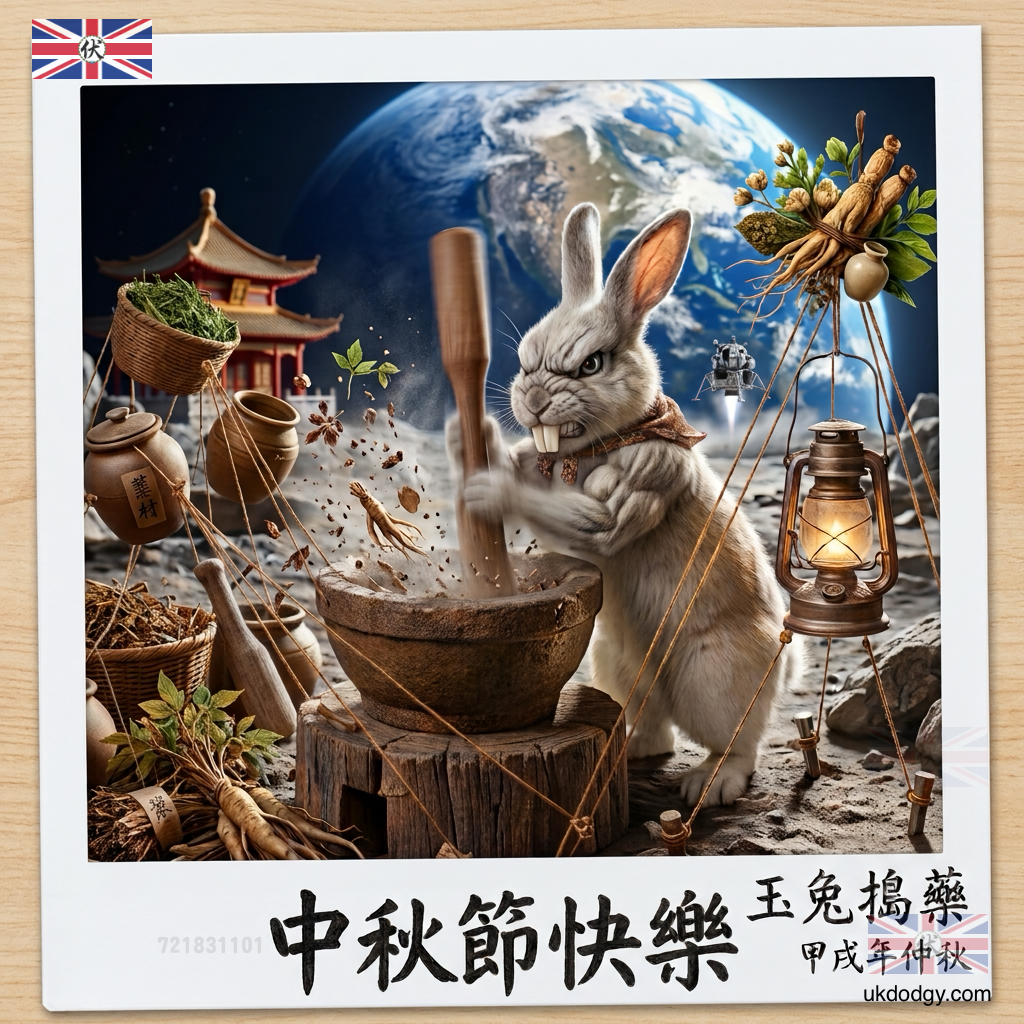 玉兔搗藥圖片