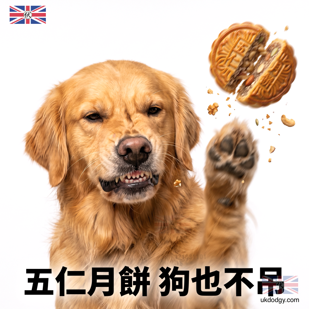 中秋節搞笑圖|五仁月餅 狗也不吊,中秋節快樂梗圖