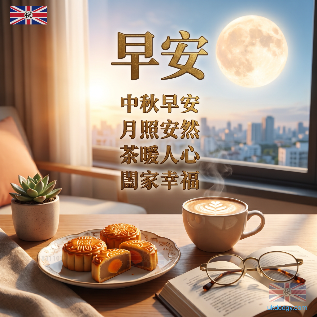 中秋節日問候圖片