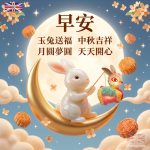 人月兩團圓早安圖