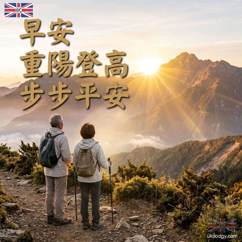 重陽節登高望遠插圖