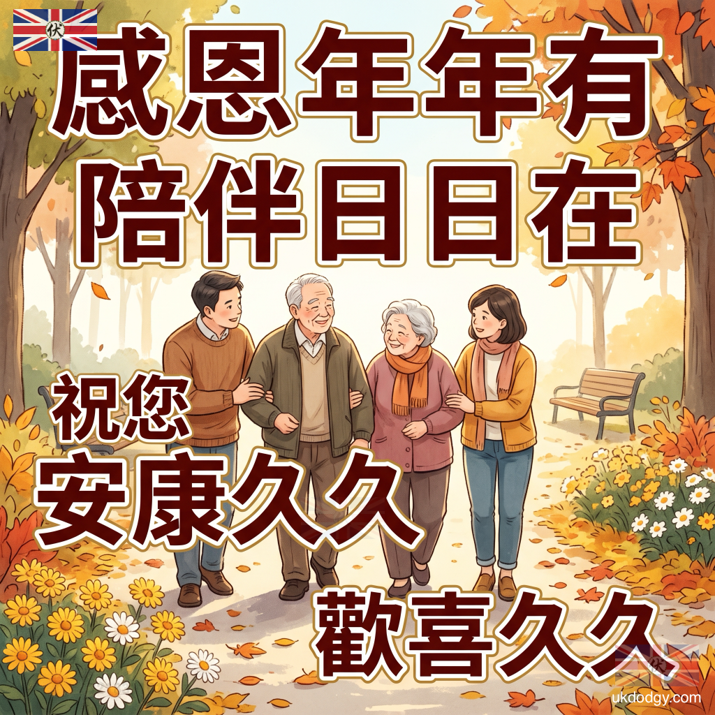 重陽敬老節祝福語圖片