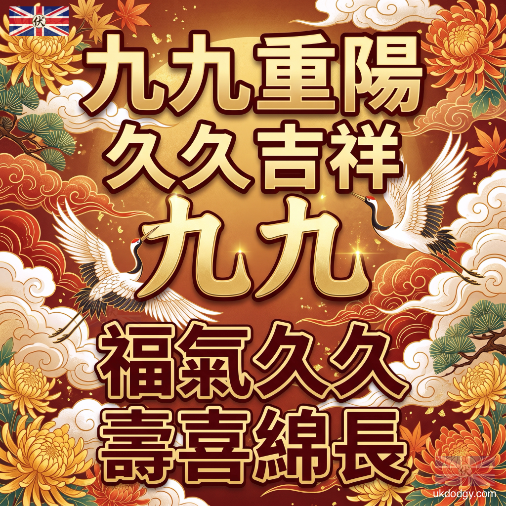 九九重陽節問候圖