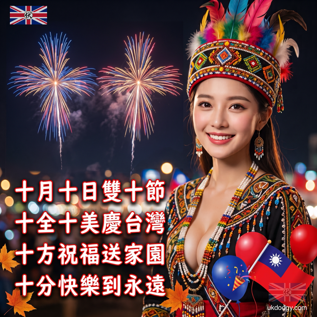 雙十節祝福語圖片