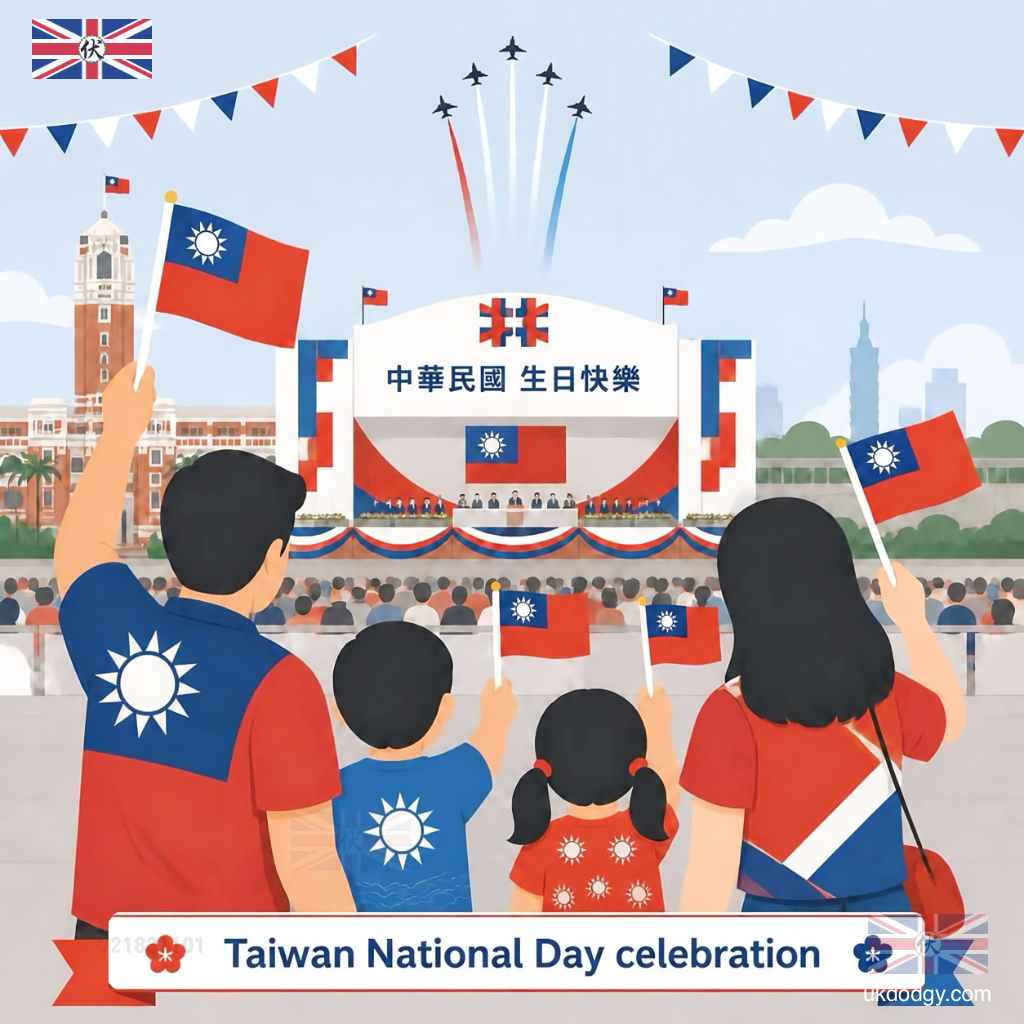 Happy Double Ten Day: Taiwan Celebration